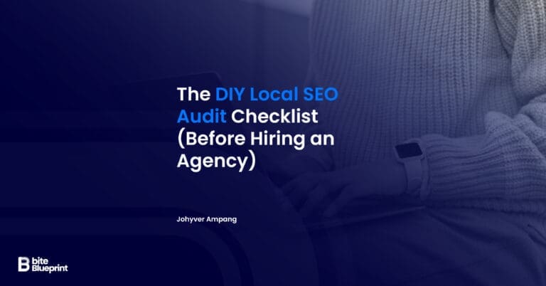 The DIY Local SEO Audit Checklist (Before Hiring an Agency)